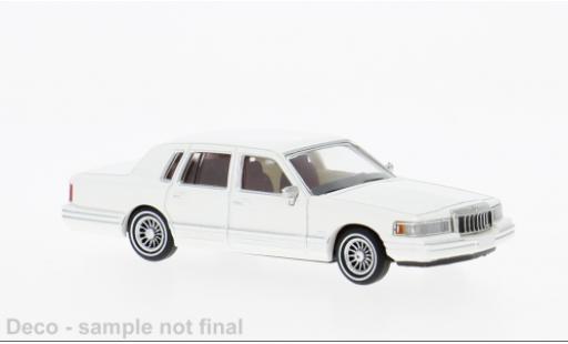 Modelauto Lincoln Town Car Base wit 1991 1/87 PCX87