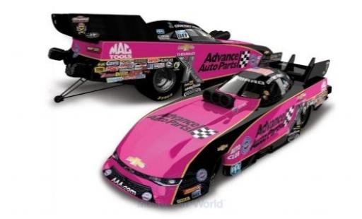 Modelauto Chevrolet Camaro course Funny Car John Force Racing Advance Auto Parts NHRA 2017 C.Force 1/64 Lionel Racing