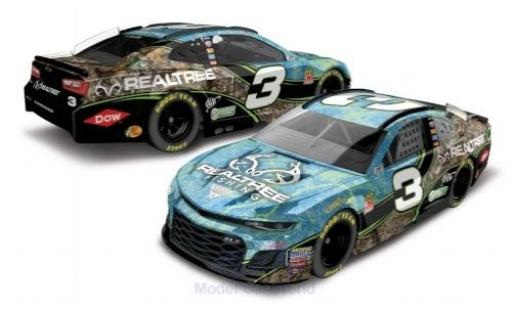 Modelauto Chevrolet Camaro course No.3 Richard Childress Racing Realtree Nascar 2018 A.Dillon 1/64 Lionel Racing
