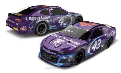 Modelauto Chevrolet Camaro RS ZL1 No.43 Richard Petty Motorsports Click n Close Nascar 2018 D.Wallace Jr. 1/64 Lionel Racing