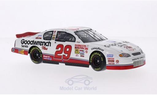 Modelauto Chevrolet Monte Carlo course No.29 Richard Childress Racing GM Goodwrench Service Plus Nascar 2001 K.Harvick 1/24 Lionel Racing