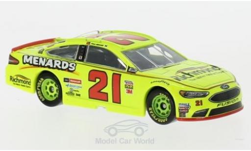 Modelauto Ford Fusion Nascar No.21 21 Wood Brothers Menards 2018 P.Menard 1/64 Lionel Racing