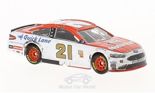 Modelauto Ford Fusion Nascar No.21 Wood 21 Brothers Motorcraft Pocono Win 2017 R.Blaney 1/64 Lionel Racing
