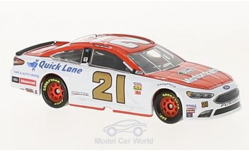 Modelauto Ford Fusion Nascar No.21 Wood 21brothers Motorcraft 2018 P.Menard zonder Vitrine 1/64 Lionel Racing