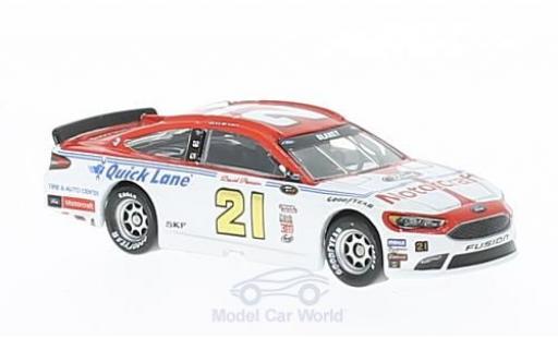Modelauto Ford Fusion Nascar No.21 Wood Brothers Motorcraft Darlington 2016 R.Blaney zonder Vitrine 1/64 Lionel Racing