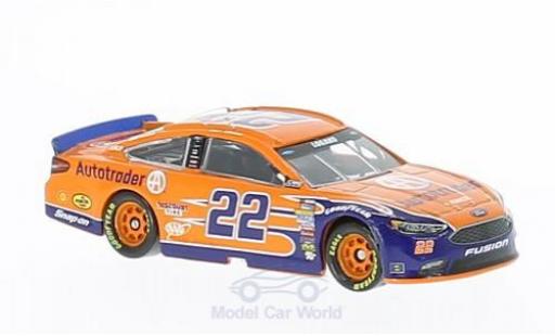 Modelauto Ford Fusion Nascar No.22 Team Penske Autotrader 2017 J.Logano zonder Vitrine 1/64 Lionel Racing