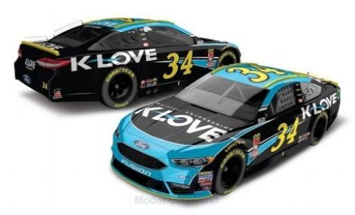 Modelauto Ford Fusion Nascar No.34 FrontRow Motorsports K-Love 2018 M.McDowell 1/64 Lionel Racing