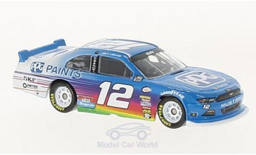 Modelauto Ford Mustang Nascar No.12 Team Penske PPG Paints 2017 J.Logano zonder Vitrine 1/64 Lionel Racing