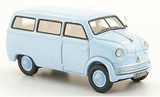 Lloyd LT 500 1/87 Neo Bus blauw 1955 modelauto