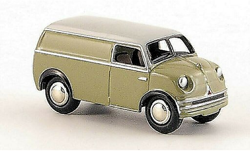 Lloyd LT 500 1/87 Bub Bestelwagen grijs modelauto