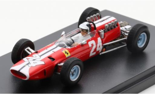 Modelauto Ferrari 158 F1 No.24 North American Racing Team formule 1 GP USA 1965 B.Bondurant 1/43 Look Smart