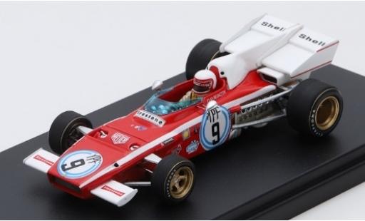 Modelauto Ferrari 312 B2 No.9 Scuderia formule 1 GP Zilverinien 1972 C.Regazzoni 1/43 Look Smart
