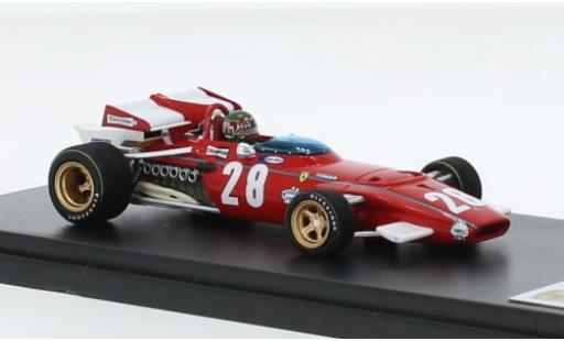 Modelauto Ferrari 312 B No.28 formule 1 GP Belgien 1970 1/43 Look Smart