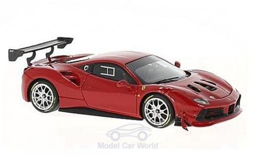Modelauto Ferrari 488 Challenge rood 1/43 Look Smart