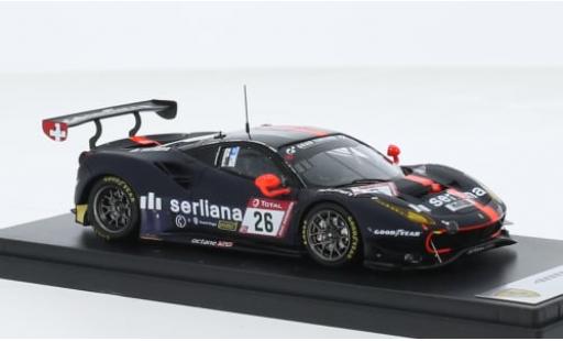 Modelauto Ferrari 488 GT3 EVO No.26 octane126 24h N&Atilde;&frac14;rburgring 2021 1/43 Look Smart