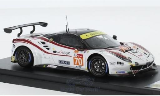 Modelauto Ferrari 488 GTE No.70 MR Racing 24h Le Mans 2018 M. Ishikawa/O.Beretta/E.Cheever 1/43 Look Smart
