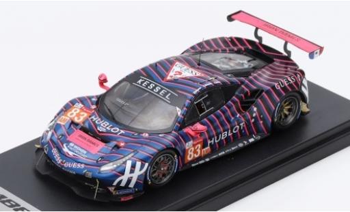 Modelauto Ferrari 488 GTE No.83 Kessel Racing 24h Le Mans 2019 R.Frey/M.Gatting/M.Gostner 1/43 Look Smart