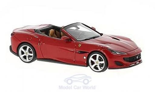 Modelauto Ferrari Portofino Cabriolet rood 1/43 Look Smart