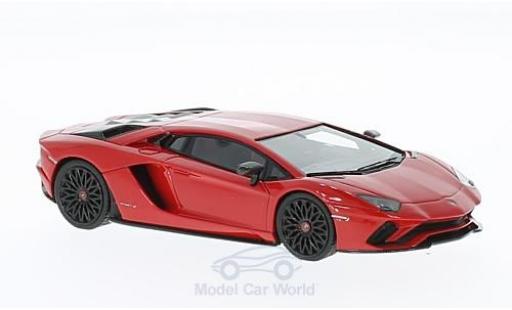 Modelauto Lamborghini Aventador S rood 1/43 Look Smart