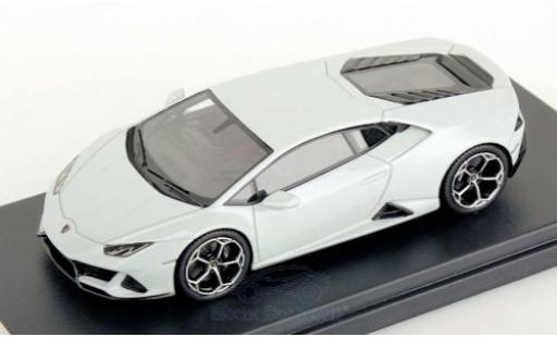 Modelauto Lamborghini Huracan Evo metallic wit 2019 1/43 Look Smart