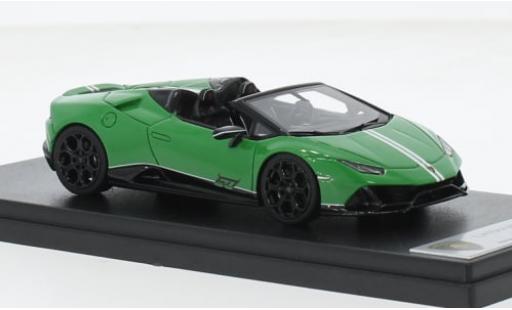Modelauto Lamborghini Huracan Evo Spyder groen 2022 1/43 Look Smart
