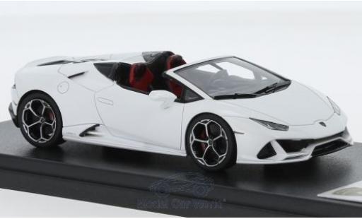 Modelauto Lamborghini Huracan Evo Spyder mat-grijs 1/43 Look Smart
