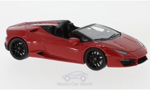 Modelauto Lamborghini Huracan Base LP 580-2 Spyder rood 1/43 Look Smart