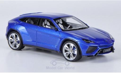 Modelauto Lamborghini Urus Concept metallic blauw 2012 1/43 Look Smart