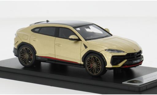 Modelauto Lamborghini Urus SE metallic beige/zwart 2024 1/43 Look Smart