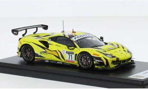 Modelauto Ferrari 488 GT3 EVO No.71 Iron Lynx 24h Spa 2022 1/43 Look Smart