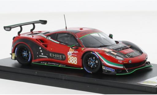 Modelauto Ferrari 488 GTE EVO No.388 Rinaldi Racing 24h Le Mans 2021 1/43 Look Smart