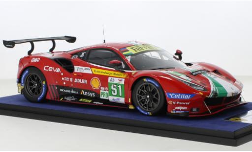 Modelauto Ferrari 488 GTE EVO No.51 AF Corse 24h Le Mans 2022 1/43 Look Smart