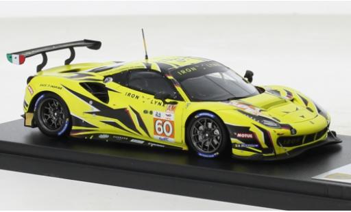 Modelauto Ferrari 488 GTE EVO No.60 Iron Lynx 24h Le Mans 2022 1/43 Look Smart