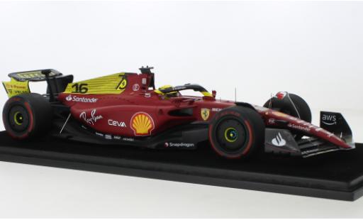 Modelauto Ferrari F1 F1-75 -75 No.16 Scuderia formule 1 GP Italie 2022 1/18 Look Smart