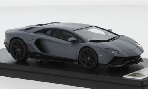 Modelauto Lamborghini Aventador Ultimae LP 780-4 mat-grijs 2021 1/43 Look Smart