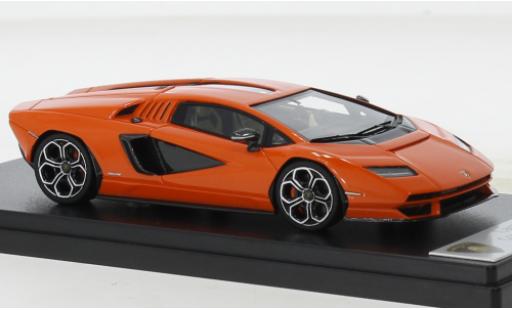 Modelauto Lamborghini Countach LPI 800-4 oranje 1/43 Look Smart