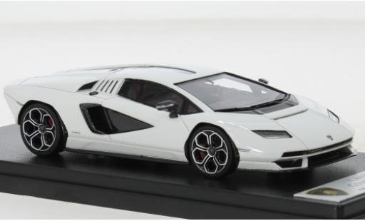 Modelauto Lamborghini Countach LPI 800-4 wit 2022 1/43 Look Smart