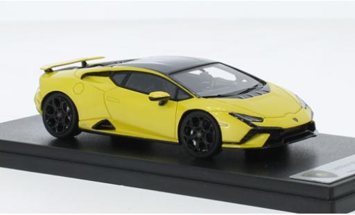 Modelauto Lamborghini Huracan Technica metallic geel 2022 1/43 Look Smart