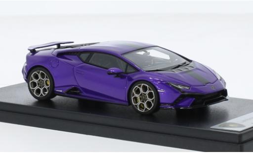 Modelauto Lamborghini Huracan Technica metallic paars/zwart 2022 1/43 Look Smart