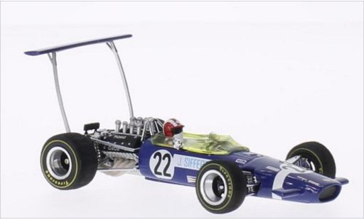 Lotus 49B Base 1/43 Quartzo No.22 formule 1 GP Groot-Brittanni&Atilde;&laquo; 1968 modelauto