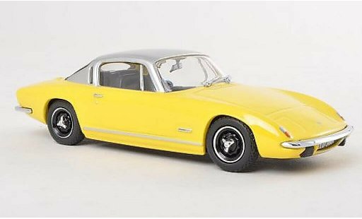 Lotus Elan Plus 2 1/43 Oxford 2 geel/grijs RHD modelauto