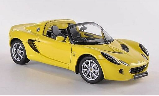 Lotus Elise 111S 1/18 Welly geel 2003 modelauto