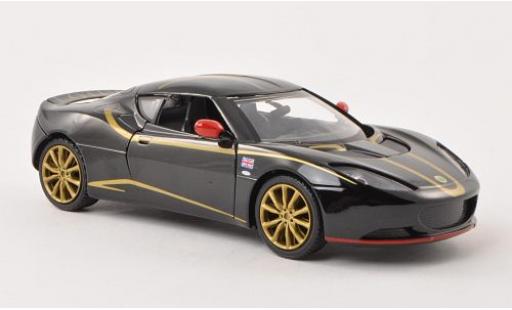 Modelauto Lotus Evora S zwart 1/24 Motormax