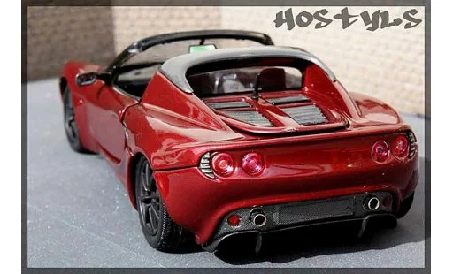 Lotus Elise 111S 1/18 Welly rood / carbon modelauto
