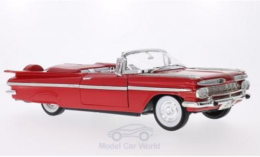 Modelauto Chevrolet Impala Sedan rood 1959 1/18 Lucky Die Cast