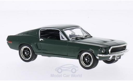 Modelauto Ford Mustang Fastback 2+2 groen 1968 1/43 Lucky Die Cast