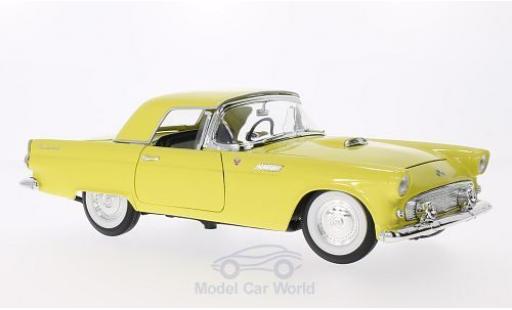 Modelauto Ford Thunderbird Two-Seater geel 1/18 Lucky Die Cast