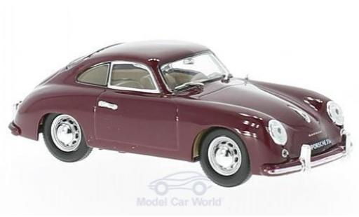 Modelauto Porsche 356 1952 rood 1/43 Lucky Die Cast