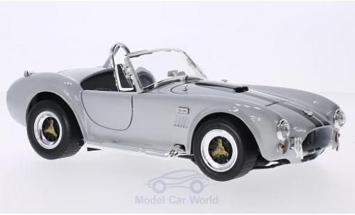 Modelauto Shelby Cobra 427 S/C grijs/zwart 1964 1/18 Lucky Die Cast