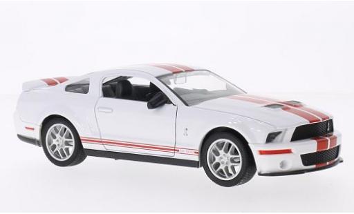 Modelauto Shelby GT 500 Base wit 2007 1/24 Lucky Die Cast